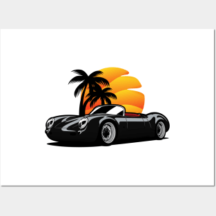 Black 550 Spyder Vintage Posters and Art